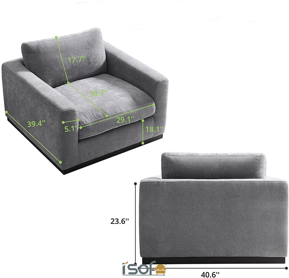 kích thước sofa đơn