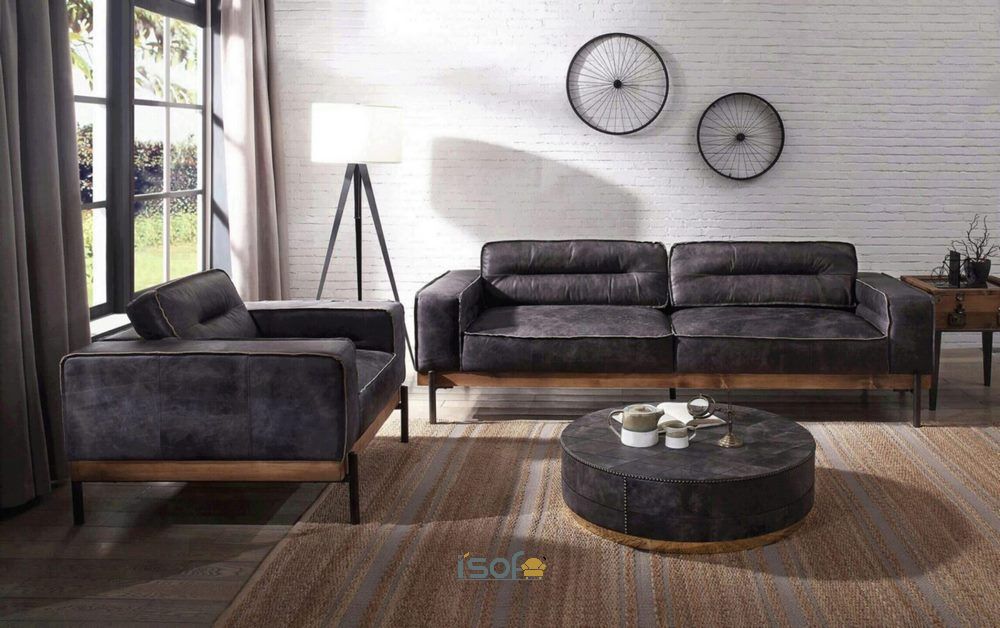 Mẫu sofa da công nghiệp có nhiều kiểu dáng và màu sắc giúp khách hàng lựa chọn thoải mái