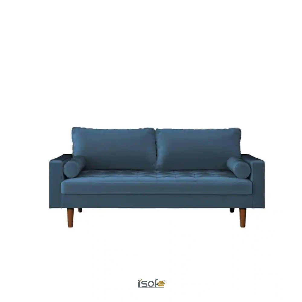 Womble Velvet Square Arm Sofa - Mẫu sofa bọc nhung tay vuông