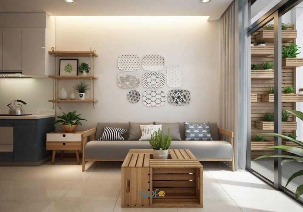 Ghế giường thiết kế thông minh dạng chữ I giúp tiết kiệm không gian nhà bằng cách đặt sát tường