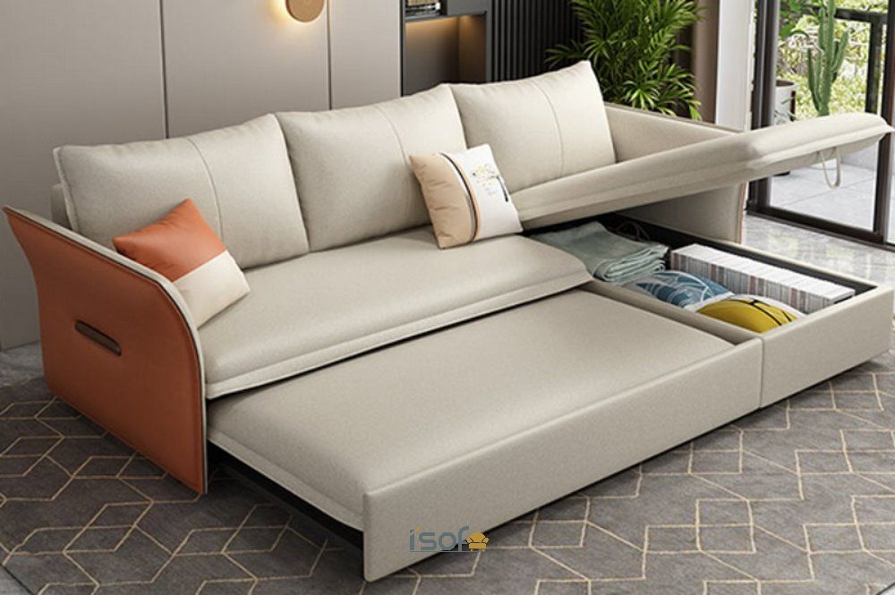 Thiết kế sofa giường 2 trong 1 đa năng, tiết kiệm tối đa không gian sống