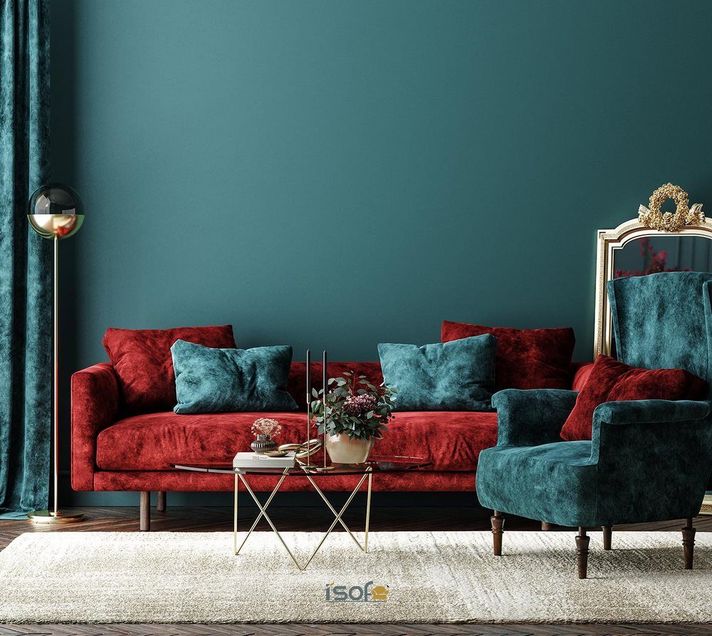Mẫu sofa băng màu đỏ đậm đầy sự trẻ trung, cá tính và nhiệt huyết, phù hợp với những hộ gia đình trẻ. Phần đệm vô cùng dày dặn mang lại sự êm ái và thoải mái cho người dùng.