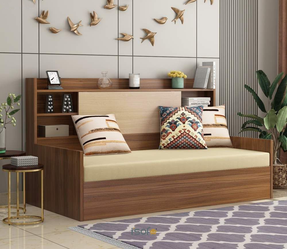 Ghế giường từ gỗ giúp tối ưu mọi không gian bất kể diện tích lớn hay nhỏ