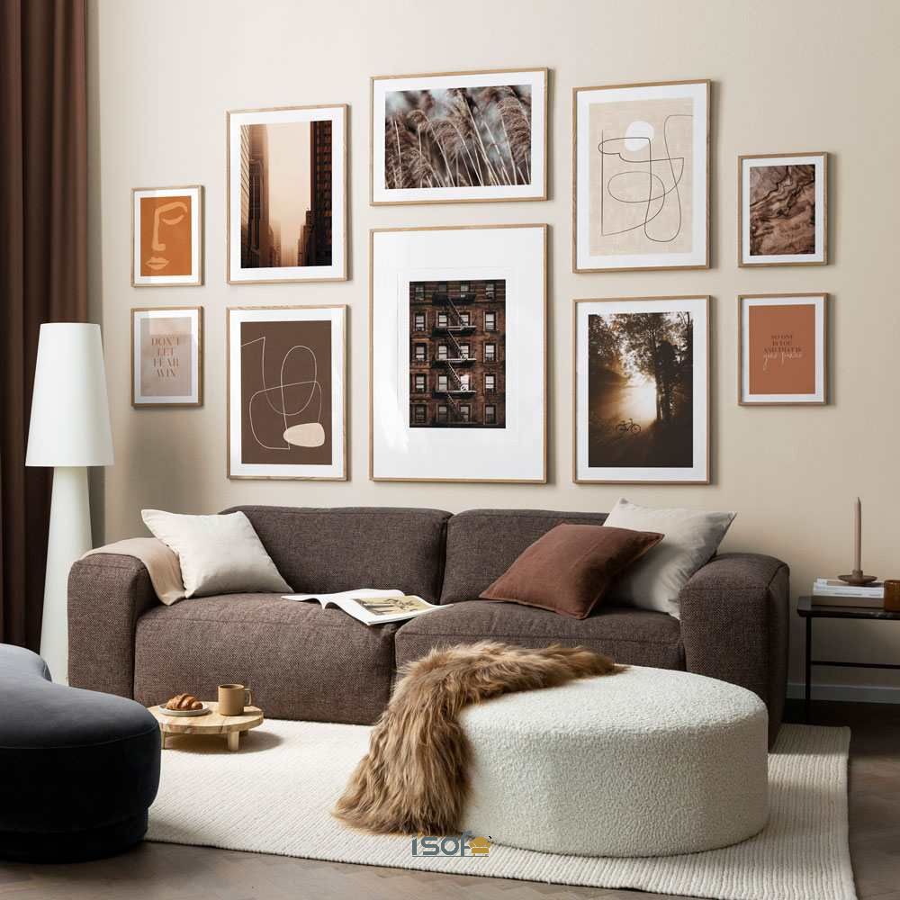 Nên chọn kiểu dáng sofa phù hợp với không gian phòng