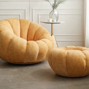 pumpkin armchair